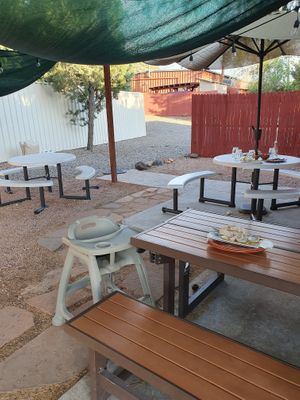 Patio at Tamaliza in Sedona