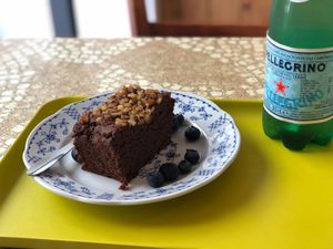 Chocolate Cake! at World Food Barn in Paris
