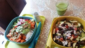 The bowl of the day, and the pacific bowl at World Food Barn in Paris