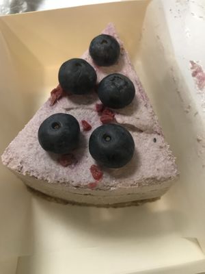 Yummy cheesecake  at World Food Barn in Paris