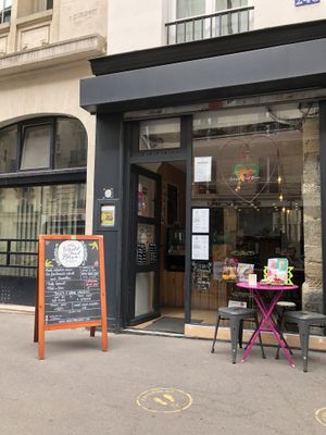 Cute little store  at World Food Barn in Paris
