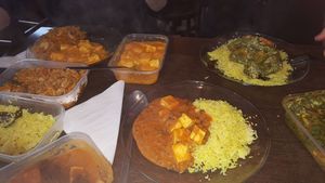 Vegan dishes at Chai Wrap in South East London