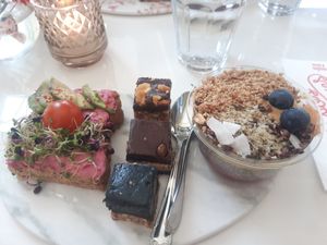 Brunch board at Oslo Raw - Adamstuen Torg in Oslo