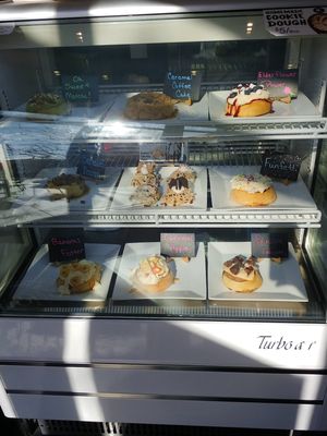 Cinnamon rolls at Cinnaholic in Meridian