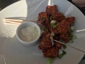 Gardein wings at Yard House in Brookline
