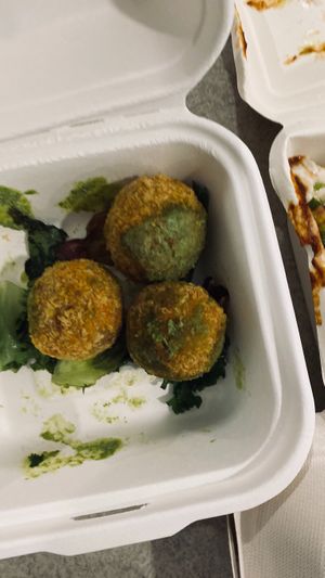 Arancini at The Organik Kitchen Saigon in Ho Chi Minh City