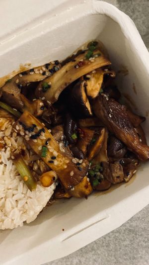 Saute Mushroom at The Organik Kitchen Saigon in Ho Chi Minh City