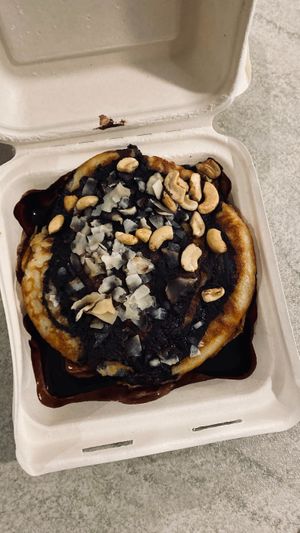 YUMMY Chocolate Pancake at The Organik Kitchen Saigon in Ho Chi Minh City