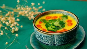 Nice Soup at The Organik Kitchen Saigon in Ho Chi Minh City