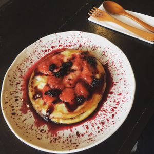 Pancakes  at The Organik Kitchen Saigon in Ho Chi Minh City