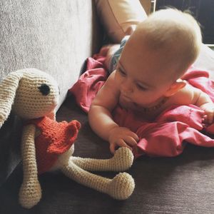 Vegan baby Alessia at The Organik Kitchen Saigon in Ho Chi Minh City