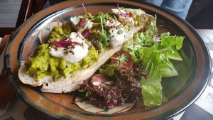 Avocado Toast at The Organik Kitchen Saigon in Ho Chi Minh City