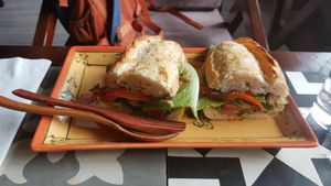 Panino at The Organik Kitchen Saigon in Ho Chi Minh City