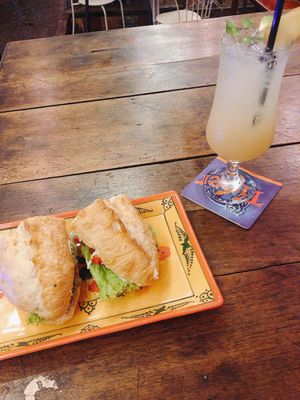 Italia sandwich 😘 at The Organik Kitchen Saigon in Ho Chi Minh City