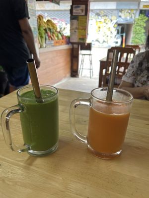  at Khun Kae's Juice Bar in Chiang Mai