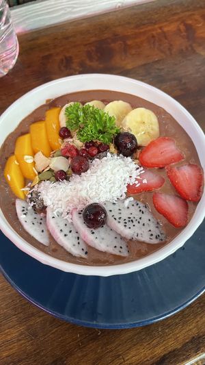   at Khun Kae's Juice Bar in Chiang Mai