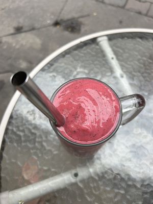 Fruit shake  at Khun Kae's Juice Bar in Chiang Mai
