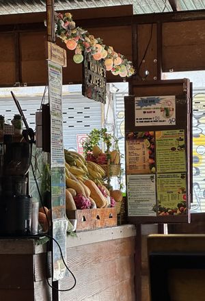   at Khun Kae's Juice Bar in Chiang Mai