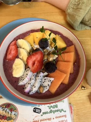   at Khun Kae's Juice Bar in Chiang Mai