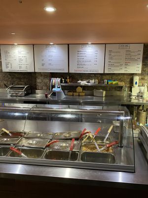 Serving area  at Zapatista Burrito Bar - Grainger St in Newcastle Upon Tyne