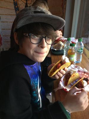 Taco time at Zapatista Burrito Bar - Ridley Place in Newcastle Upon Tyne