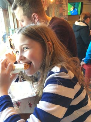 Cheese wrap at Zapatista Burrito Bar - Ridley Place in Newcastle Upon Tyne