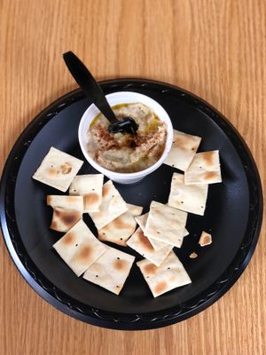 Babaghanouge  at Medi's Mediterranean Fusion Restaurant in Macon