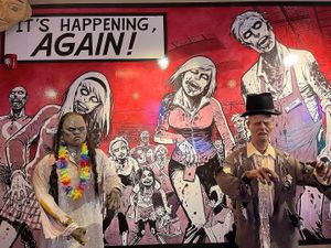 Decor   at Zombie Burger in Des Moines