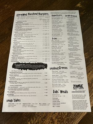   at Zombie Burger in Des Moines