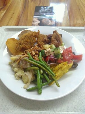 A bit of everything, around 1200f at 827 Speciality Kitchen - Zsilip in Budapest