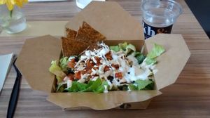 Chipotle taco salad at kb&co - Fox One Tower in Edmonton