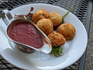  at Pazzo Wood Fired Pizza in Wading River