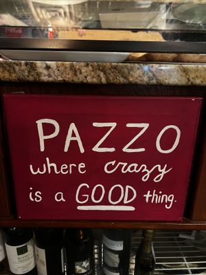   at Pazzo Wood Fired Pizza in Wading River