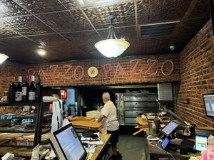   at Pazzo Wood Fired Pizza in Wading River