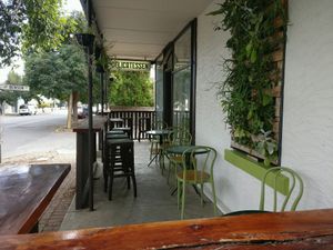 outdoor seating at The Lost Deli in Adelaide