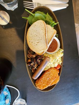 Biggest brekkie at The Lost Deli in Adelaide