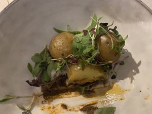 Potatos with chili  at VeVe in Copenhagen