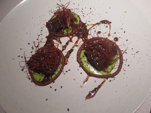 Main course at VeVe in Copenhagen