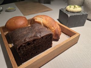 Bread  at VeVe in Copenhagen