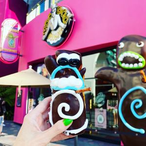 Vegan Voodoo Doll Doughnut at Voodoo Doughnut in Universal City