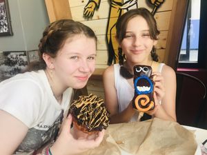 My kids loved it! at Voodoo Doughnut in Universal City