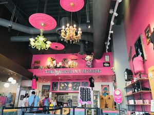 So cute inside! at Voodoo Doughnut in Universal City