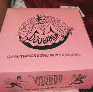   at Voodoo Doughnut in Universal City