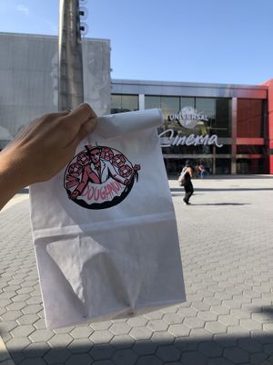 To go at Voodoo Doughnut in Universal City