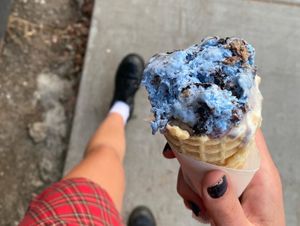 Cookie Monster   at Dear Bella Creamery in Hollywood