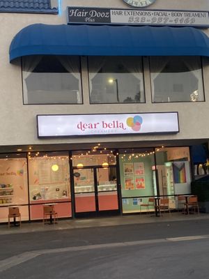 Outside!  at Dear Bella Creamery in Hollywood