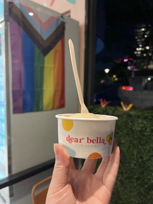 ice cream   at Dear Bella Creamery in Hollywood