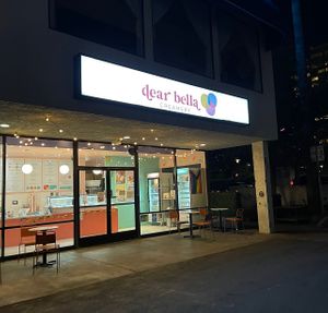 outside   at Dear Bella Creamery in Hollywood