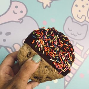 Ice cream sandwich! at Dear Bella Creamery in Hollywood