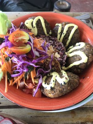 Falafel Bowl  at Pure Vegan Heaven in Koh Phangan